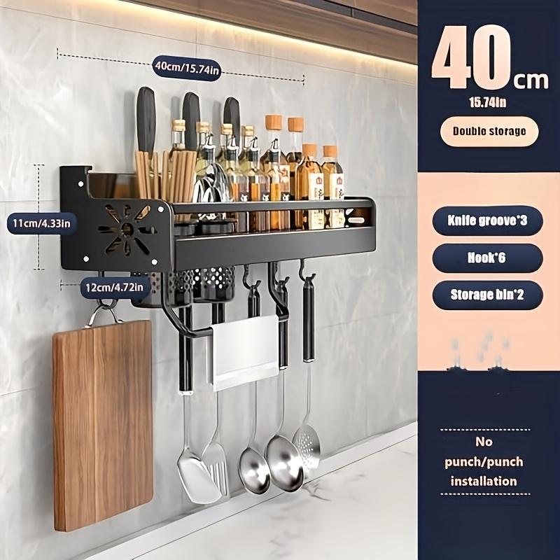 OrganizePro Wall-Mounted & Camping Kitchen Rack